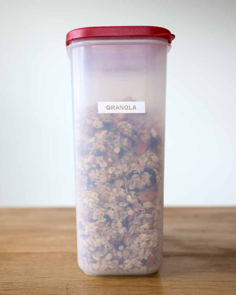 homemade granola in bulk