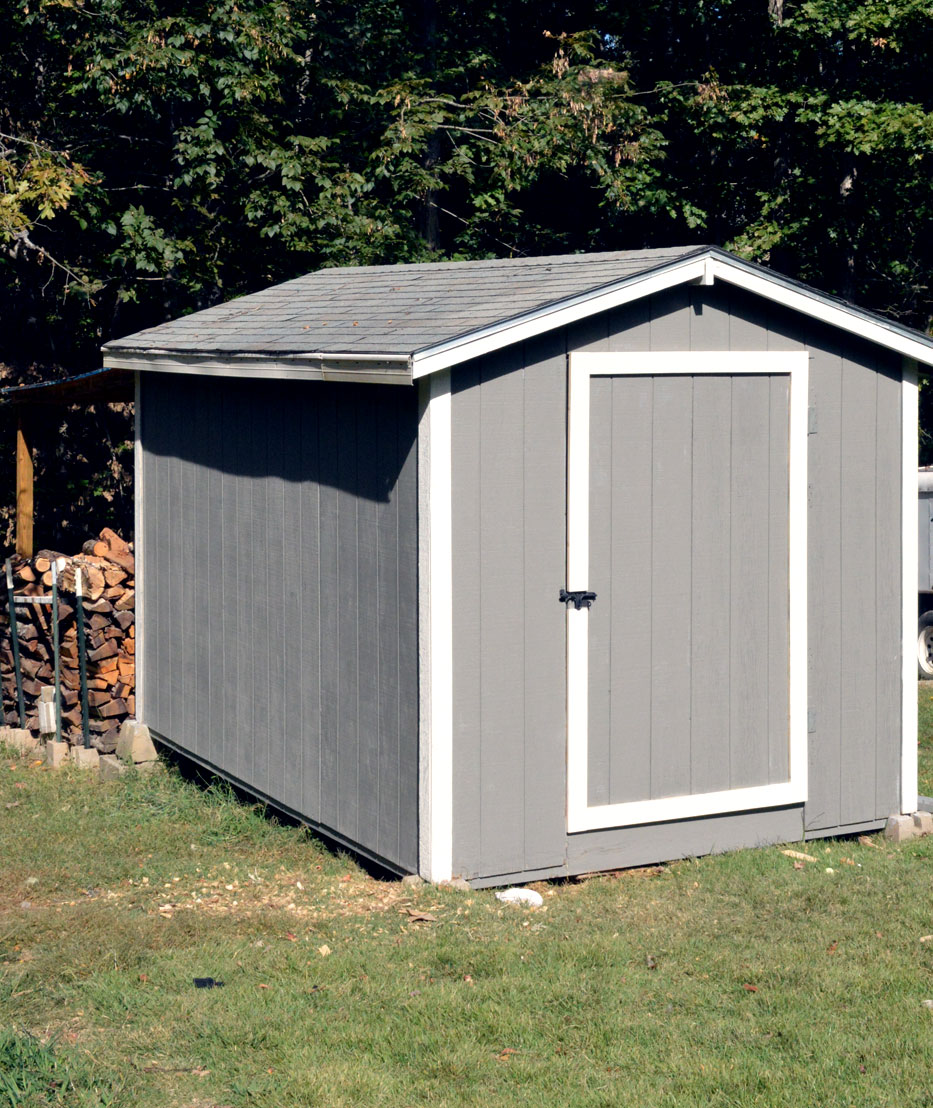 Vegetable Garden Location near Shed