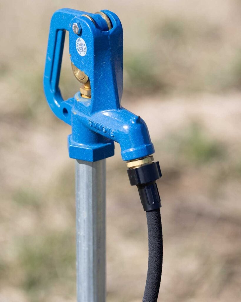 soaker hose on faucet