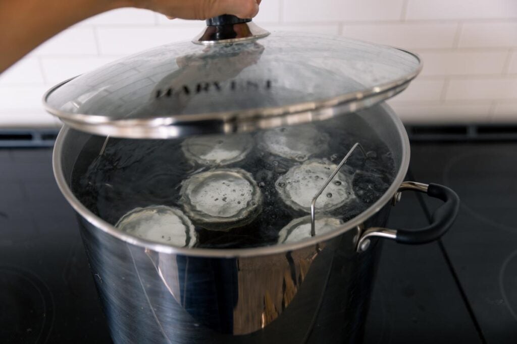 water bath canning