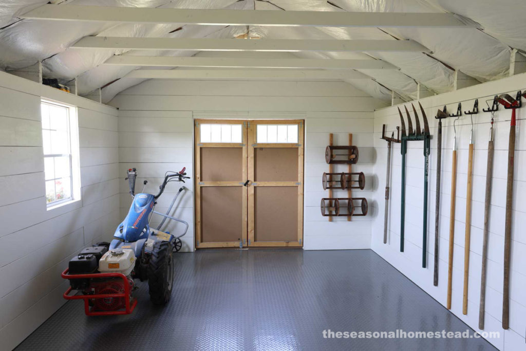 shed storage ideas