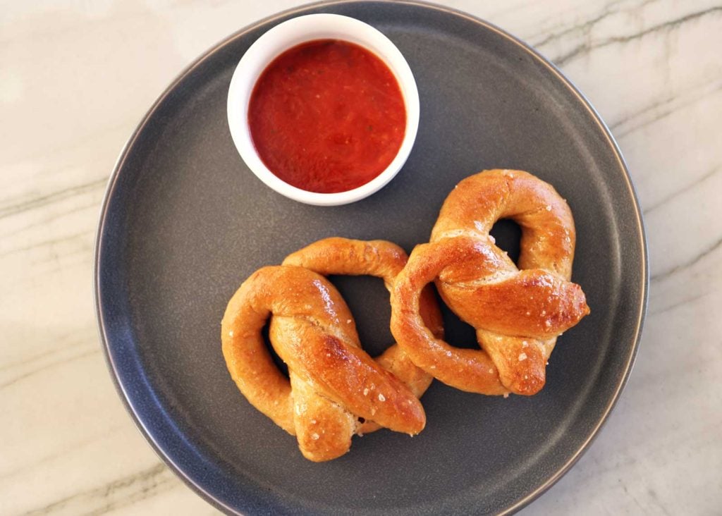 sourdough pretzels